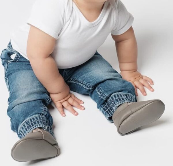 Classic Brown baby leather moccasins