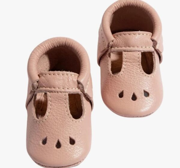 Soft Sole Mary Jane Moccasins, Baby Girl/Toddler - Image 3