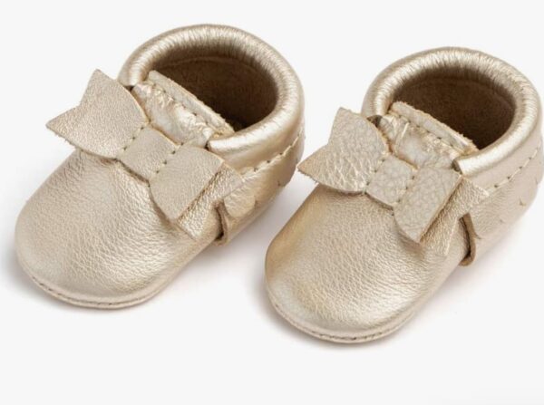 Bow Moccasins,Baby Girl Shoes, Ballet Flat