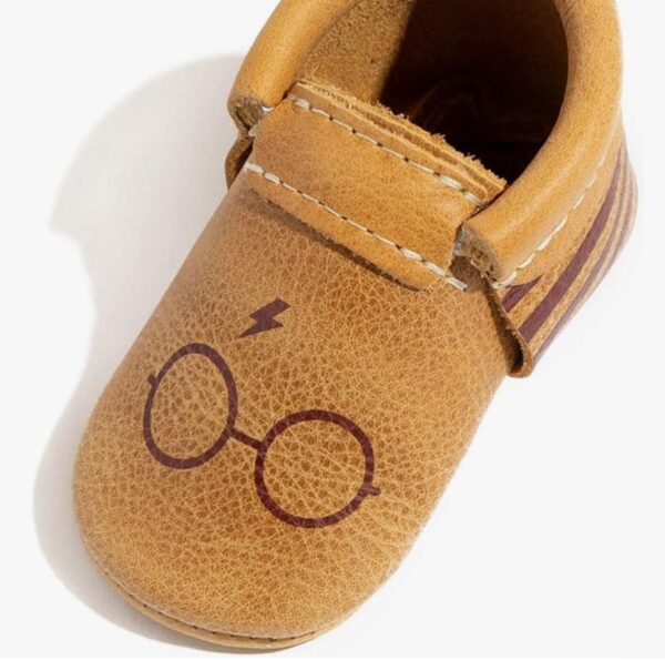 baby boy blue moccasins brown,Soft Sole LeatherMoccasins