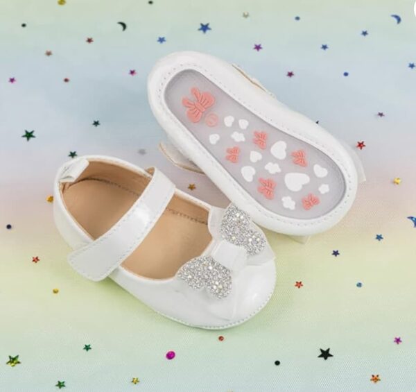 baby girl bow moccasins black