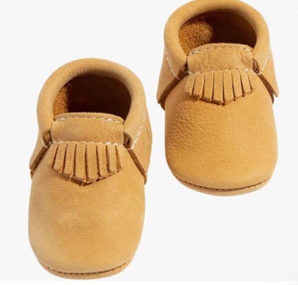 freshly picked soft sole leather baby moccasins6