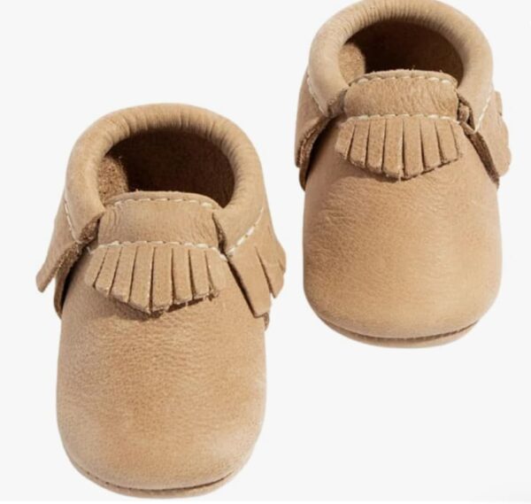 freshly picked soft sole leather baby moccasins3