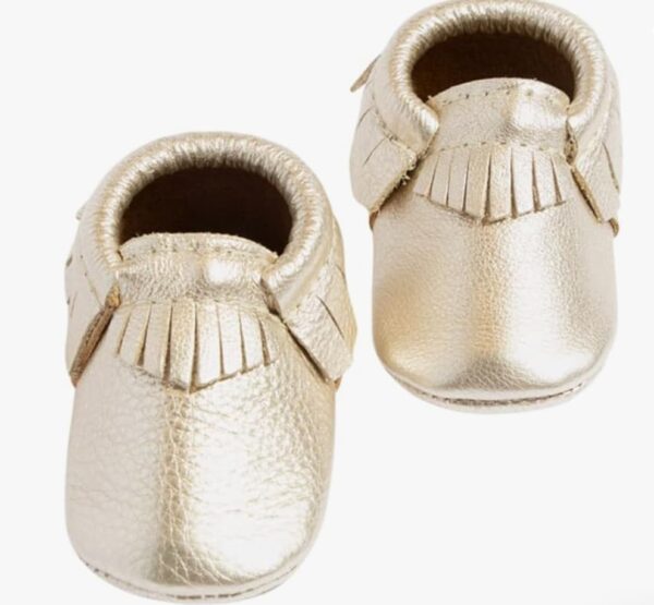 freshly picked soft sole leather baby moccasins2