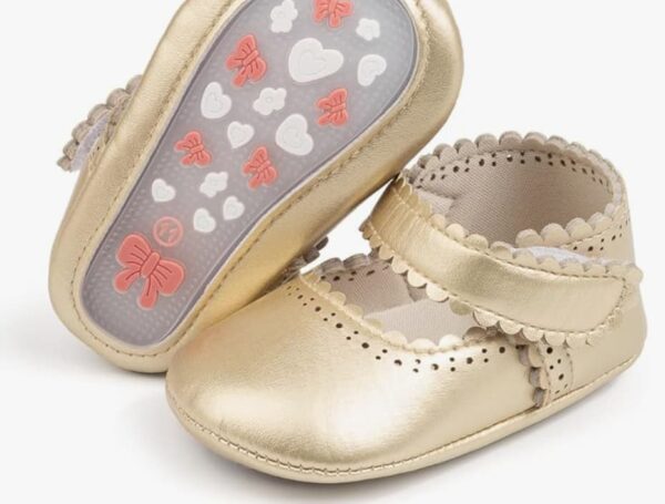 Bowknot Princess Wedding Dress Shoes Toddler Crib Shoes