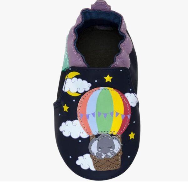 Rise Above,fringeless baby moccasins,Soft Soles Slip-Resistant Crib Shoes