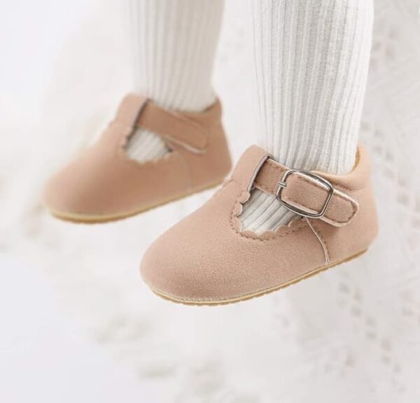baby girl pink moccasins,Leather Soft Sole Infant moccasins2