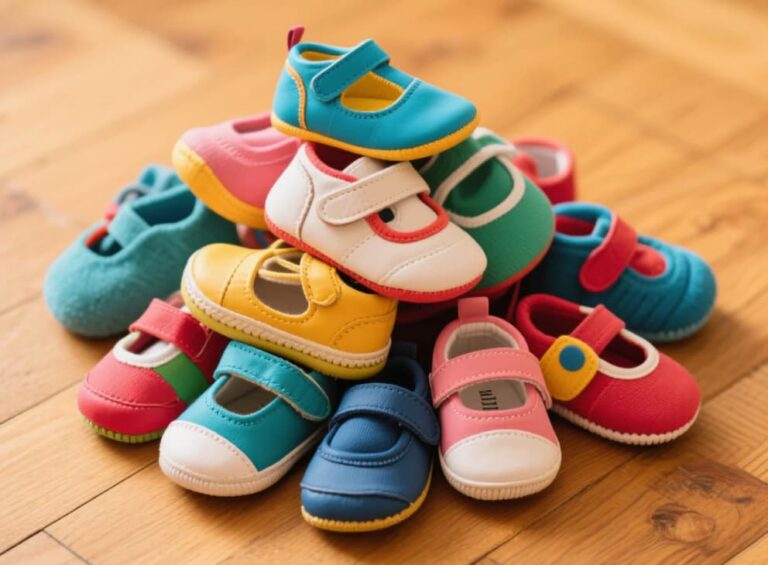 What kind of shoes can't babies wear?